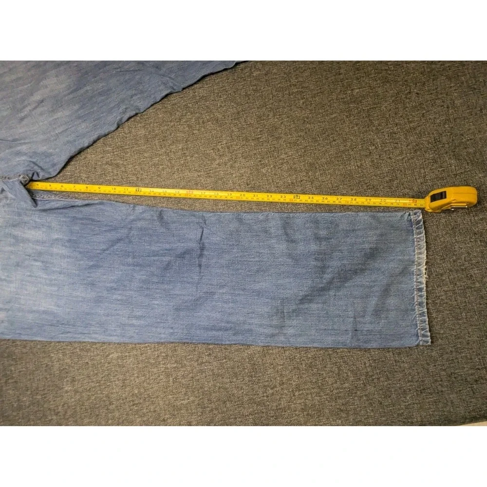 Vtg Levis 559 Relaxed Straight 38X32 Men's Blue Medium Wash Outside‎ Denim Pants
